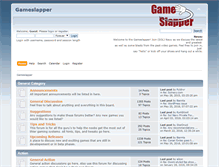 Tablet Screenshot of gameslapper.com